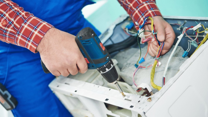 Bergama Beko Beko çamaşır makinesi kart tamiri – Su almama arızası orijinal parça ile giderildi. - Teknik servis örneği